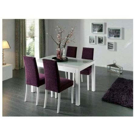 Comedor DMuebles Marceau + 4 Sillas - Promart