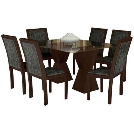 Comedor DMuebles Duna + 6 Sillas - Promart