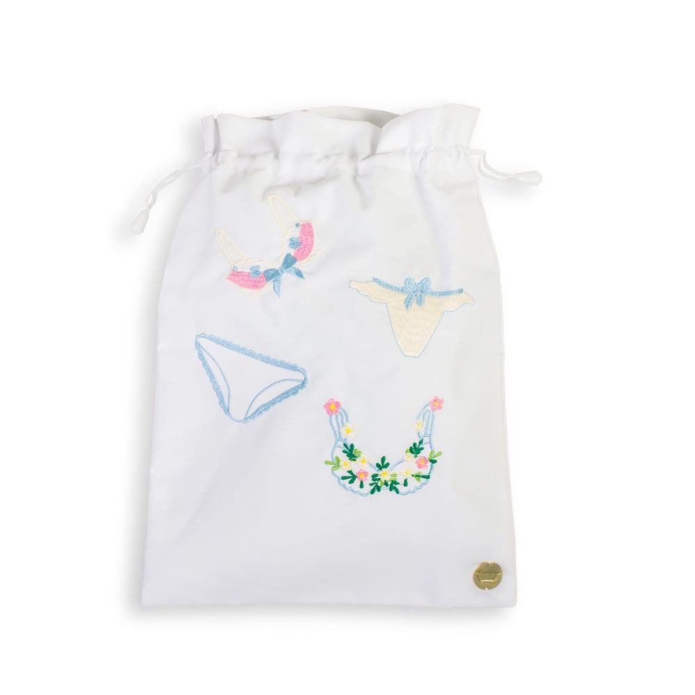 Estuche Ropa Interior El Cuarto de Baño Blanco