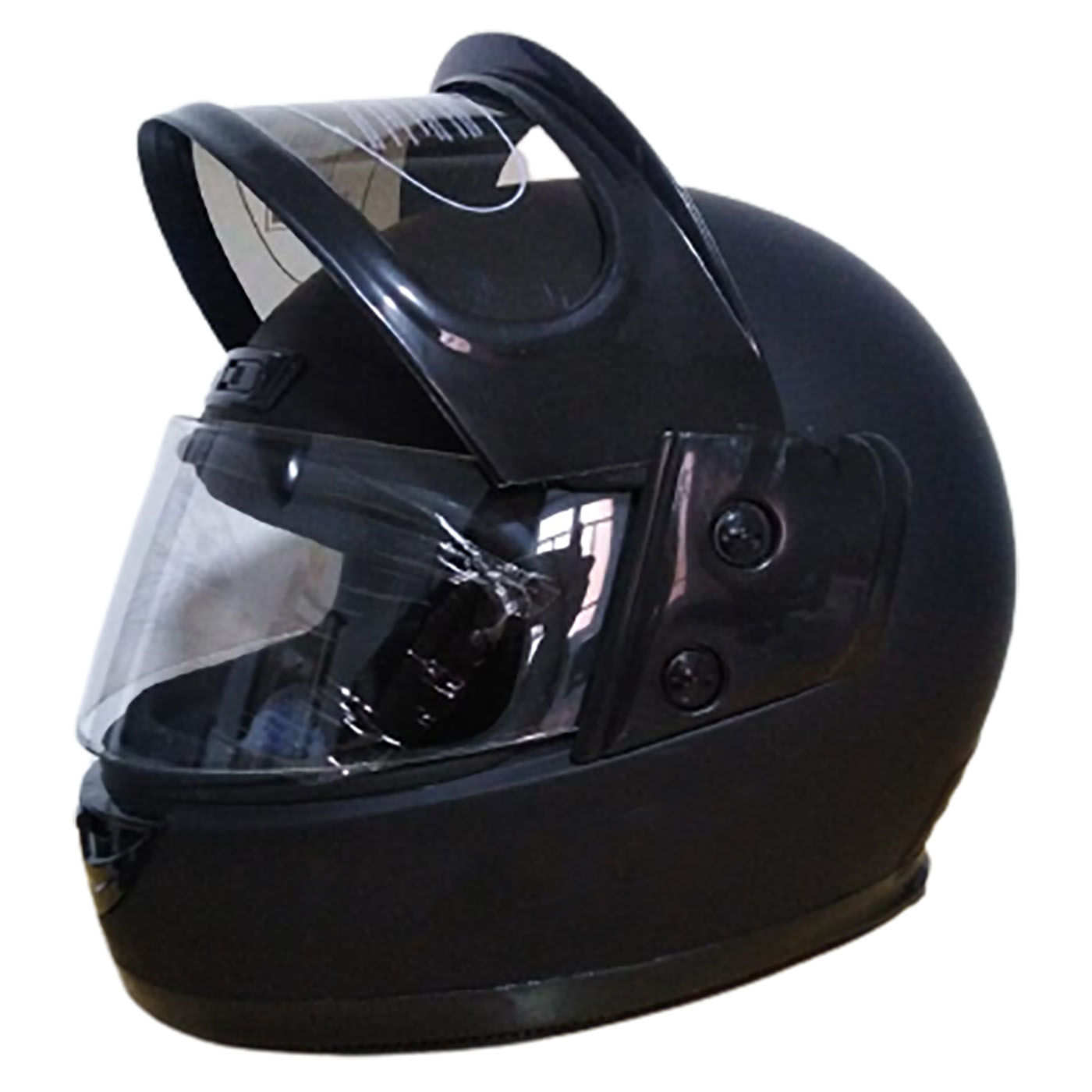 Casco de Moto Integral Plebello en Negro Talla XL