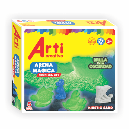 Arena Mágica ARTI CREATIVO Glitter Castle - Promart