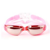 Lentes Natación Full HD + Protección UV Rosado