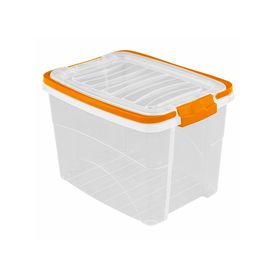 Caja Organizadora VIVA HOME Transparente Rectangular 35L