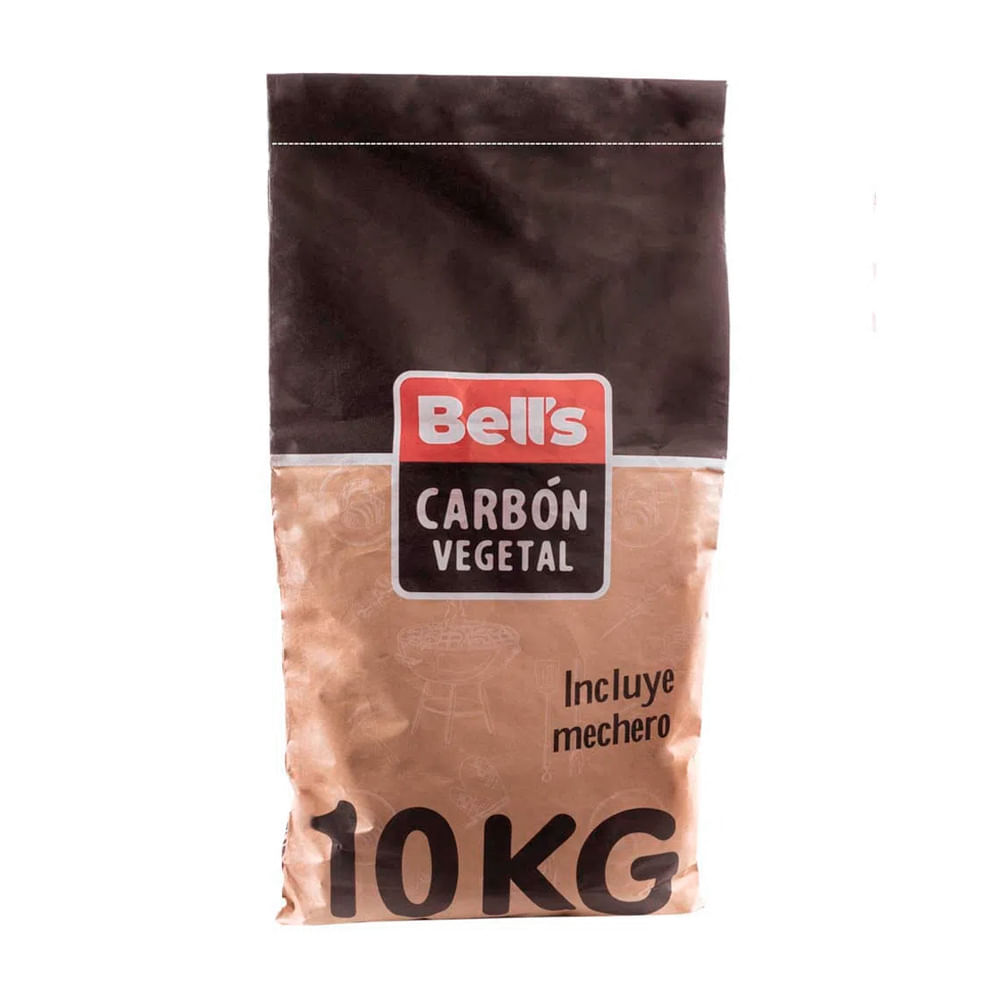 Carbón Vegetal BELL'S Bolsa 10Kg