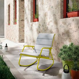 COMBO 1 mesa de terraza Lyra + 6 sillas de terraza Alum