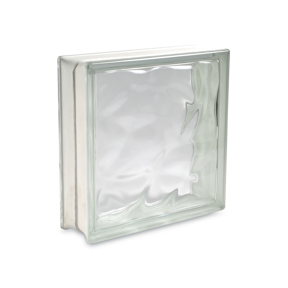 Bloque de vidrio Olas 30 x 30 cm