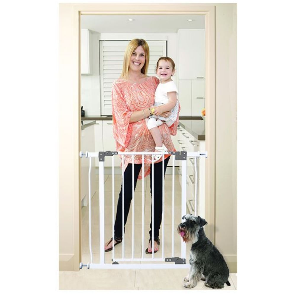 Puerta de seguridad para bebes y mascotas - Promart