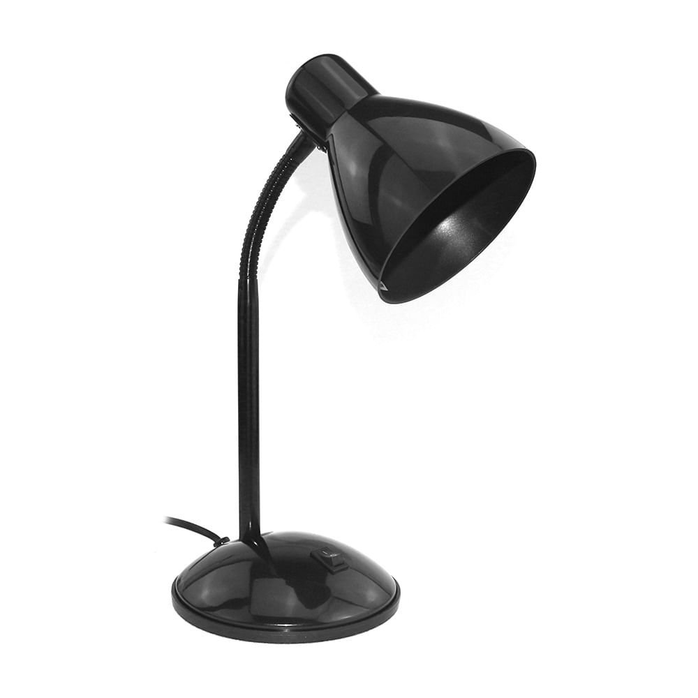 Lámpara de escritorio Classic Negra E27 - Promart