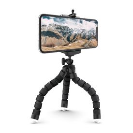 Mini Aro Selfie Luz Led con Batería Recargable Negro - Promart
