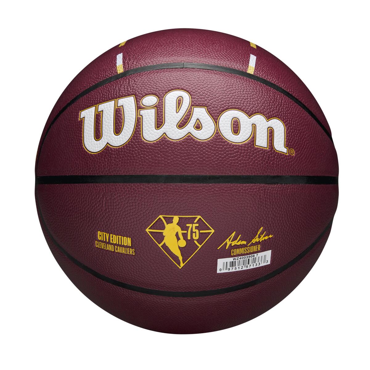 Wilson - Pelota de Basquet - NBA Team City Collector - Celeveland Cavaliers