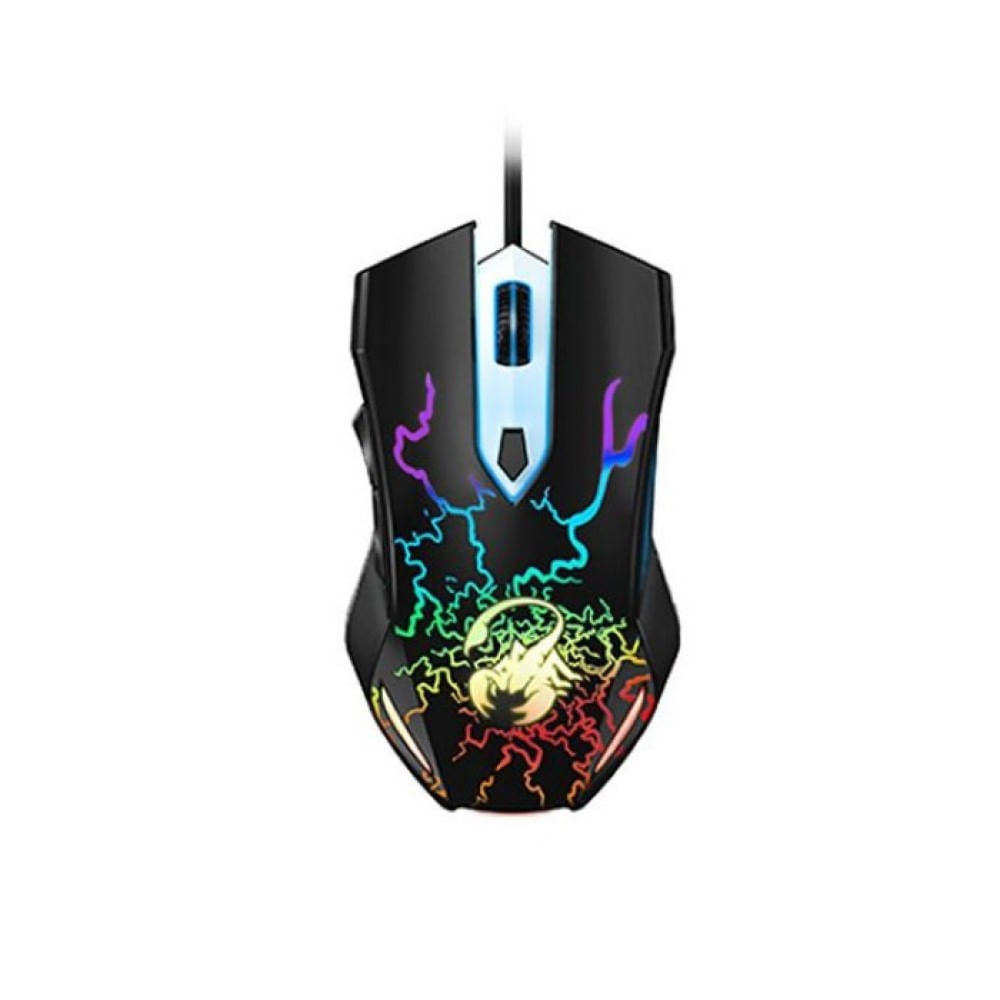 mouse genius scorpion spear pro gaming usb black