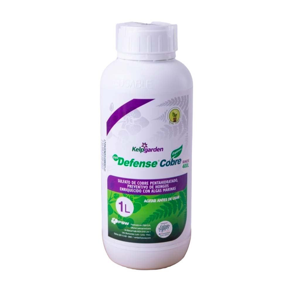 Fungicida cobre orgánico 1L Green Supply