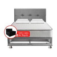Dormitorio FORLI Sabanera Elegant 2 Plazas + Sofá Cama + 2 Almohadas