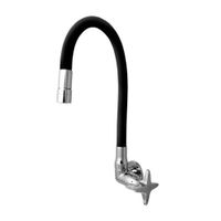 Llave de Lavadero Vainsa Sestri Cromada de Bronce 39.2 cm
