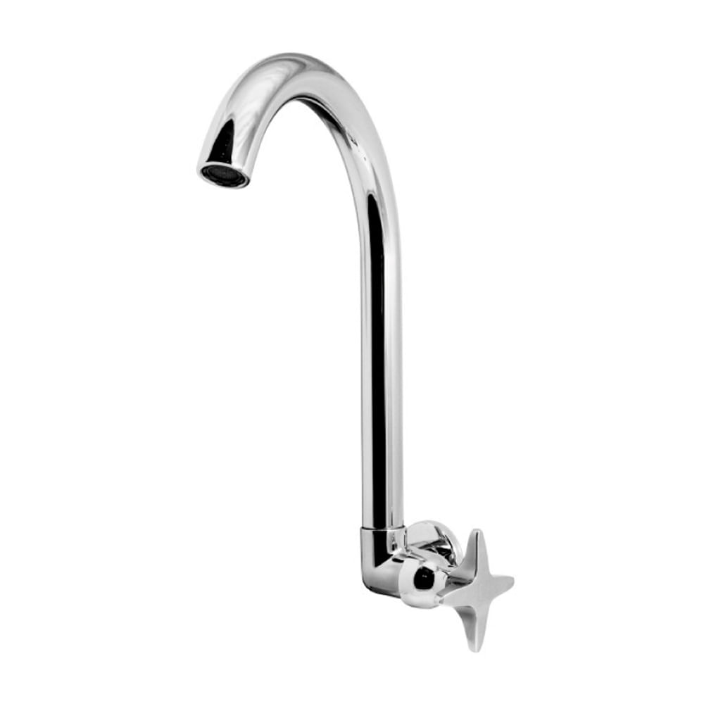 Llave lavadero pared con pico B Sestri Vainsa