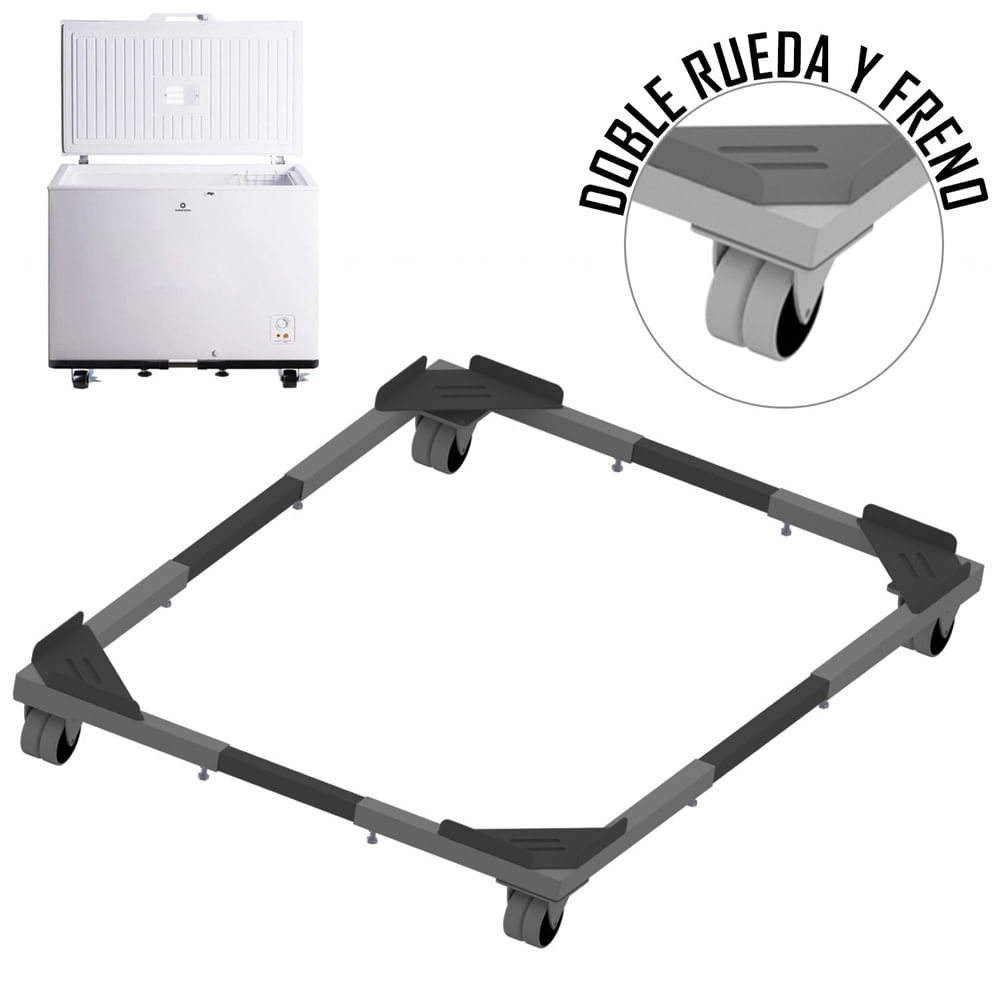 Base Móvil para Congeladora Multiusos SUPER RACK BMSG 180 kg
