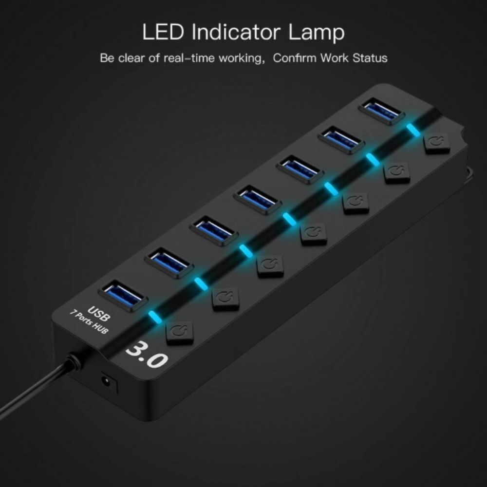 Hub USB Interno 5,25" 7 Porte USB 3.2 Gen1 Con Ricarica Veloce - LOGILINK UA0342 - Foto 12