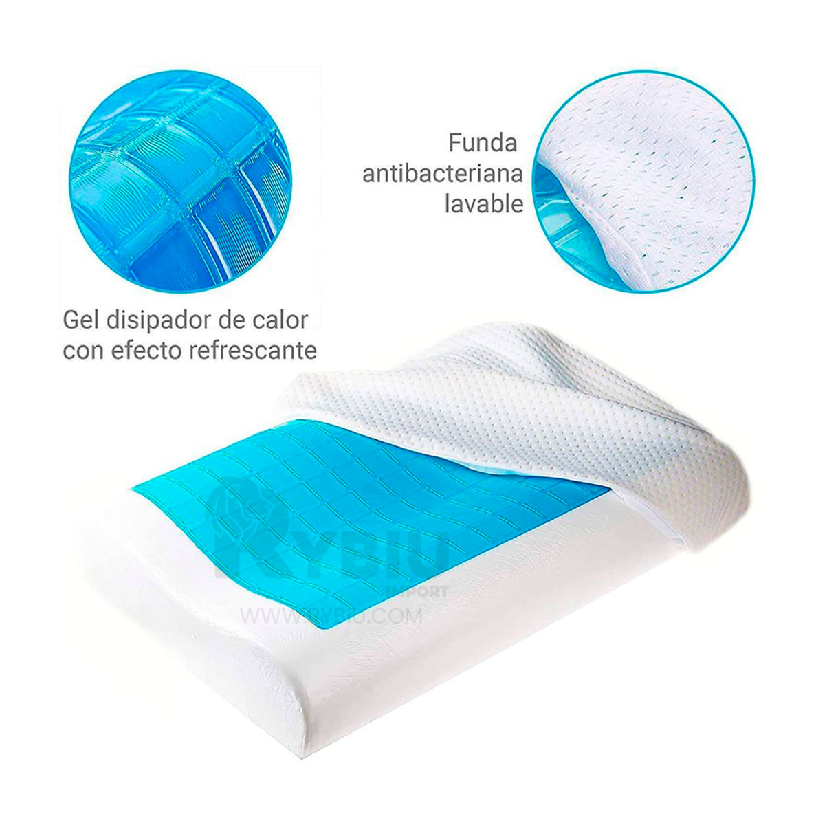 Almohada Viscoelástica Cervical