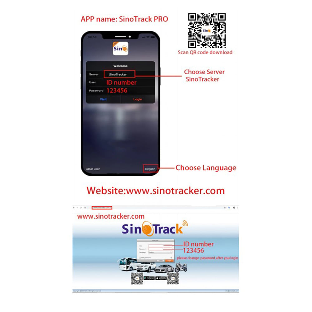 Gps Vehicular Sinotrack St907 Tipo Relay App Y Plataforma Gratuita