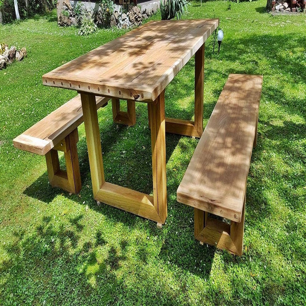 Mesa de Jardin DMuebles Britanie con Banquetas