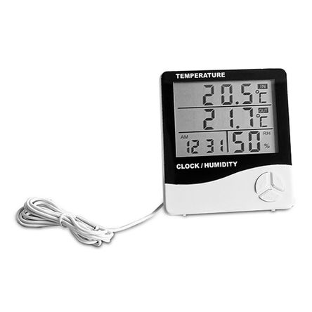 Termometro Higrometro H2 Digital Humedad Temperatura - Promart