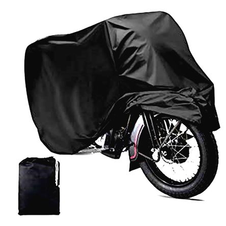 Dontodent - Funda Moto Impermeable, Resistente al Frío y a la Intemperie  190T Negro Protege del Polv Kuyhfg Sin marca