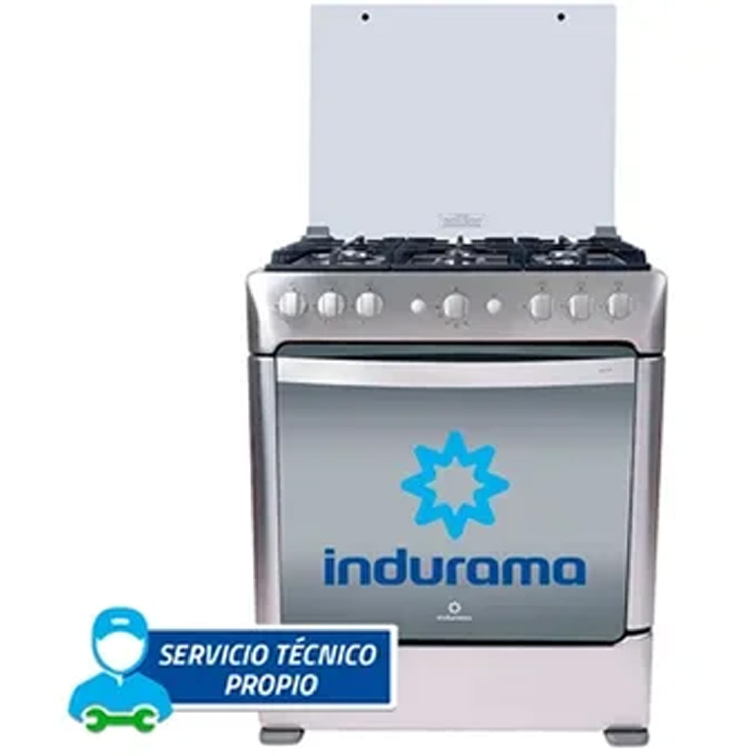 Cocina Indurama Parma Zafiro Croma 6 Quemadores