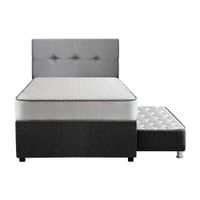 Divan Forli 2 Plazas Elegant + Cabecera + 2 Almohadas