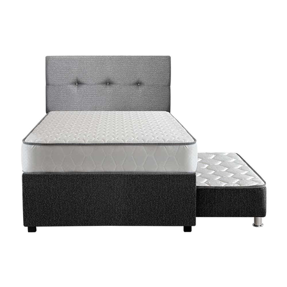 Divan Forli 2 Plazas Elegant + Cabecera + 2 Almohadas
