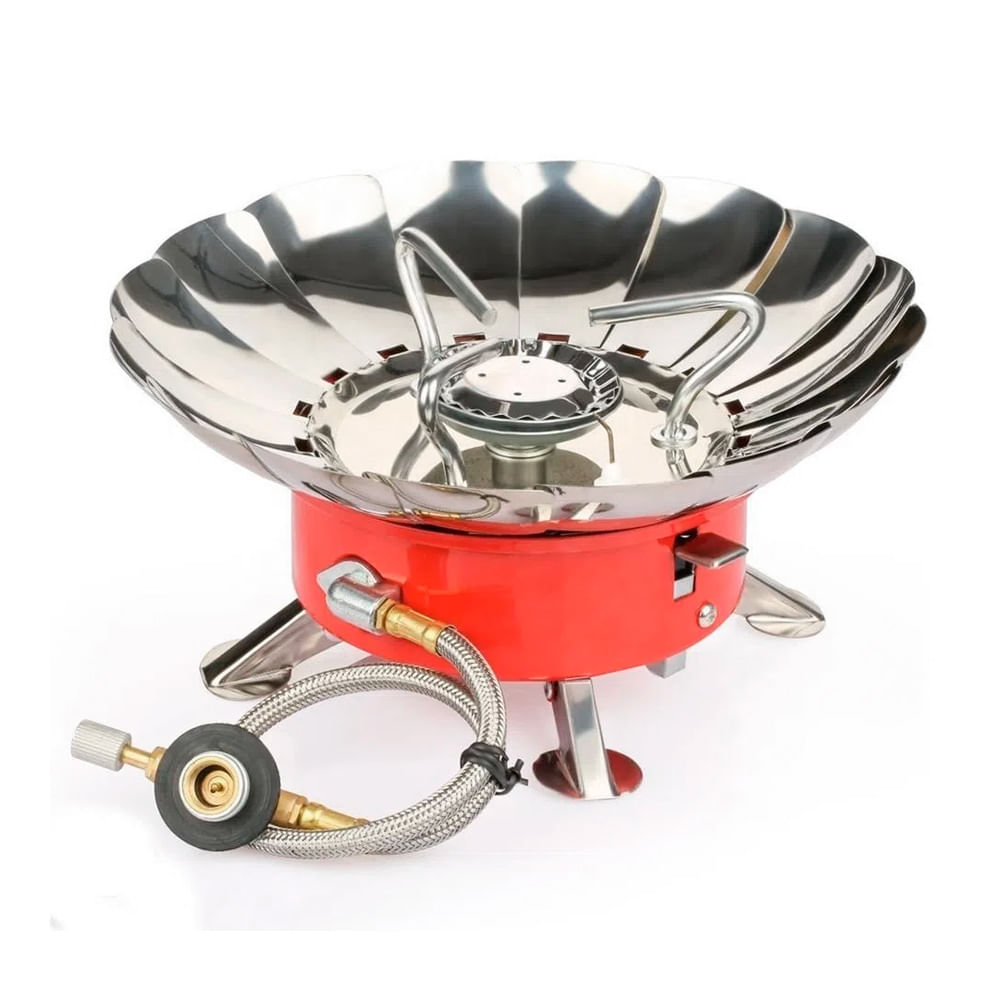 Estufa Portátil para Acampar V2