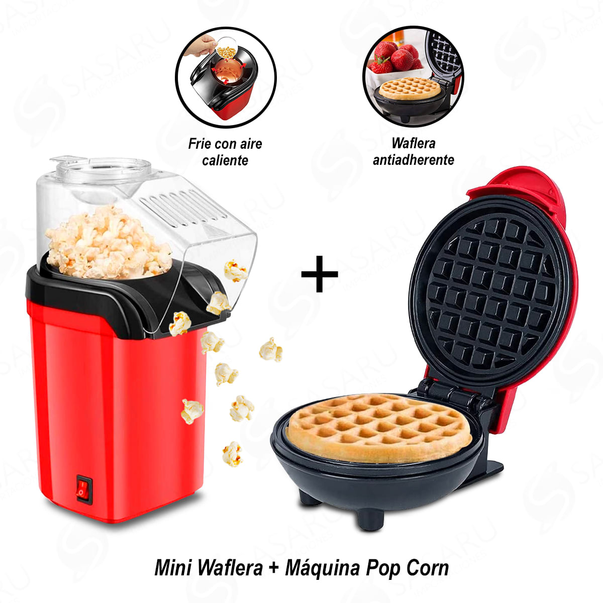 Maquina Palomitas de Maiz Pop Corn - Promart