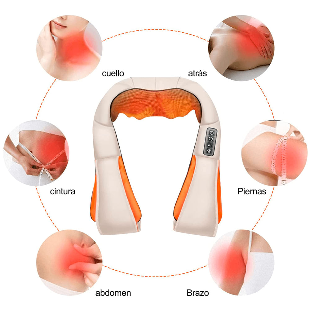 Masajeador de Cuello/Hombro/Cuerpo Infrarrojo - Promart