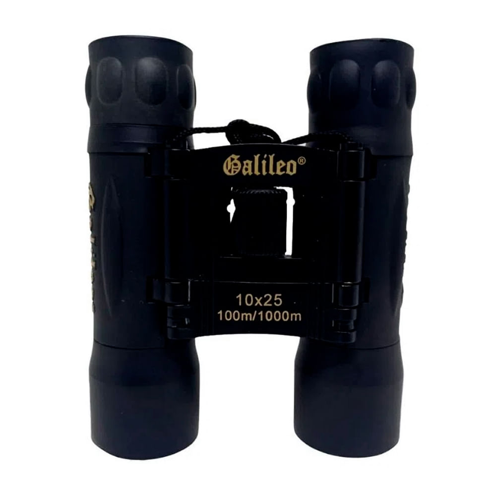 Binoculares 10x25 Galileo 1000mt Largo Alcance