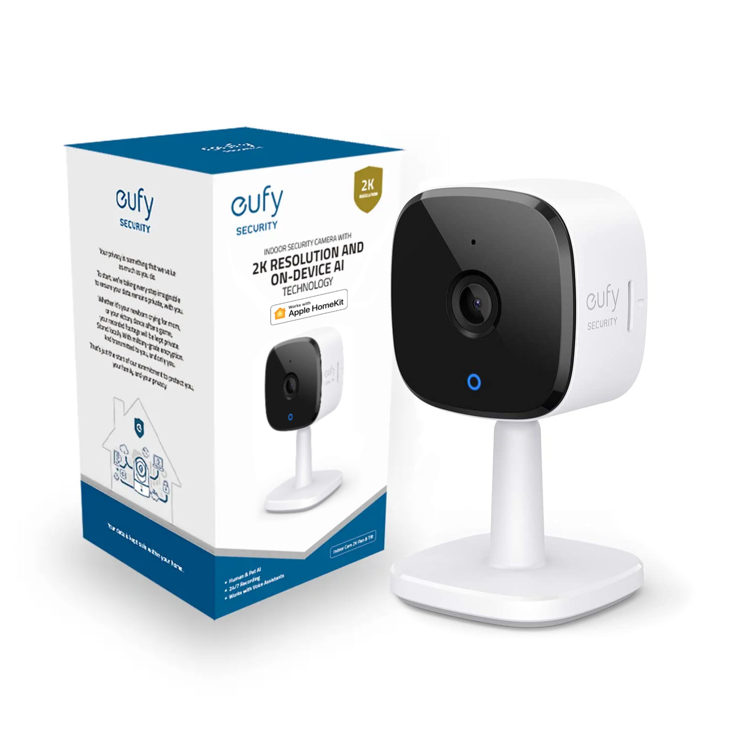 Cámara de Seguridad Wifi Eufy C24 Apple HomeKit