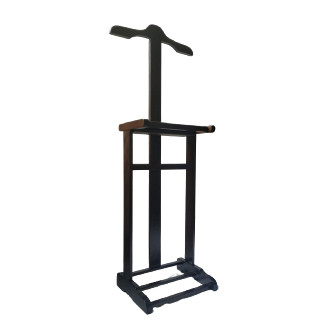 Perchero Caballero Colgador de Ropa en Caoba