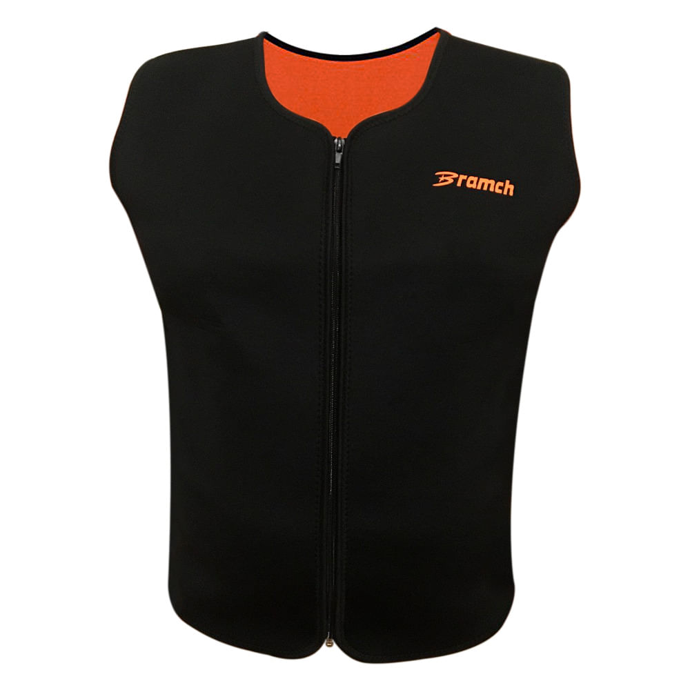 Chaleco Térmico Hombre Reductor Negro Talla S