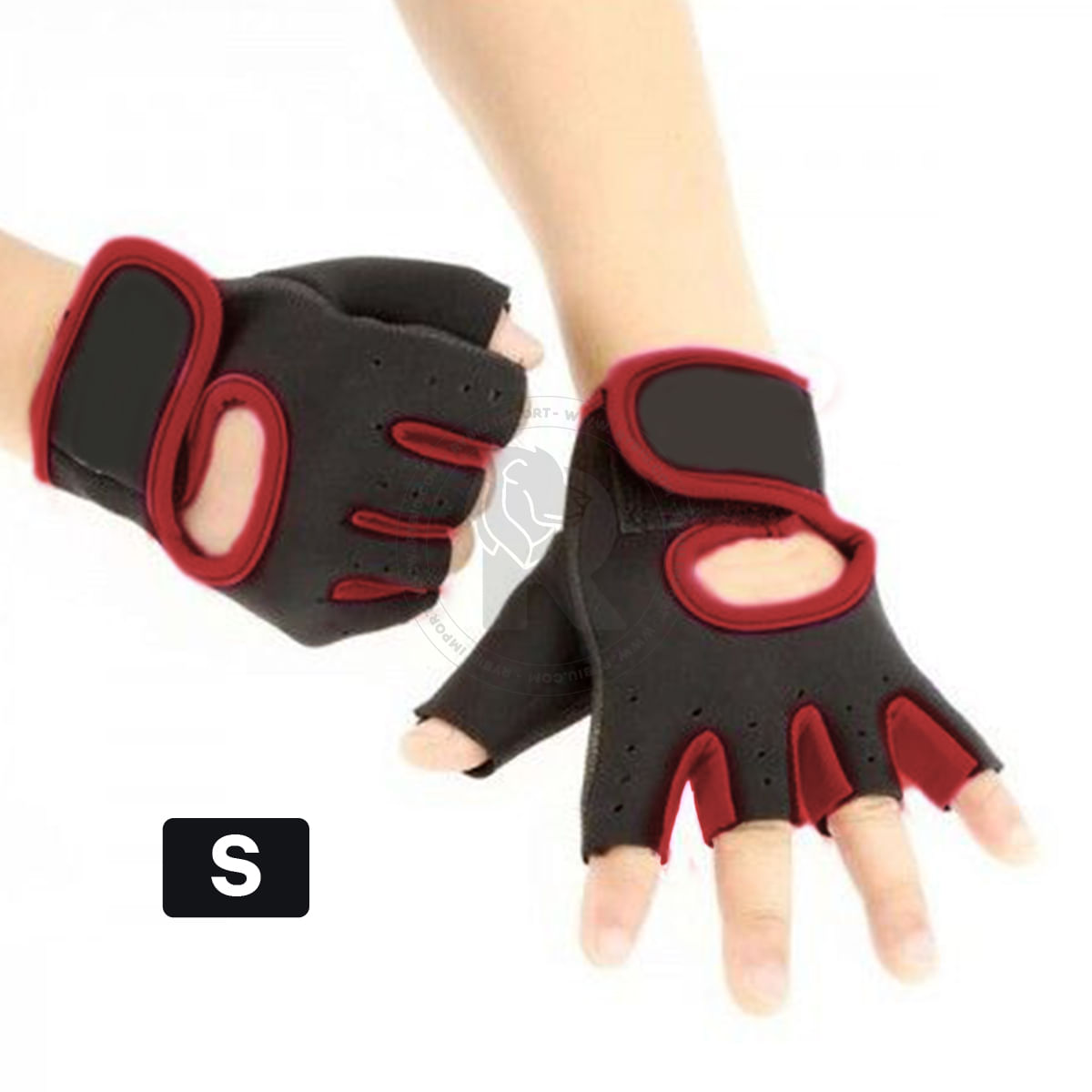 Guantes Antideslizantes Rojo Talla S