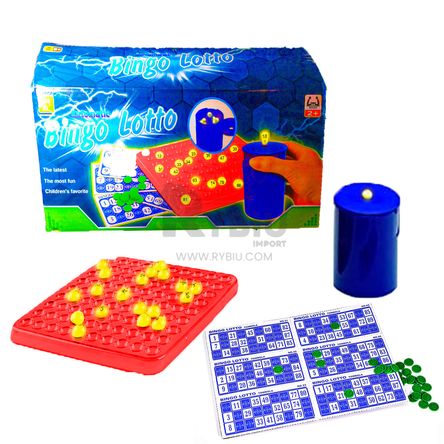 Bingo Lotto Rojo Infantil y Niñas - Promart