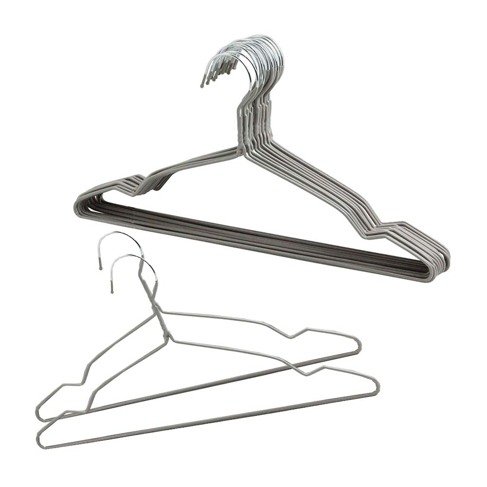 Set x20 colgadores de metal Orange