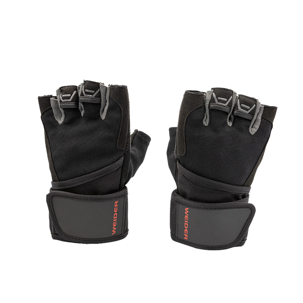 Guantes Weider Serie Pro con Muñequera XS/S