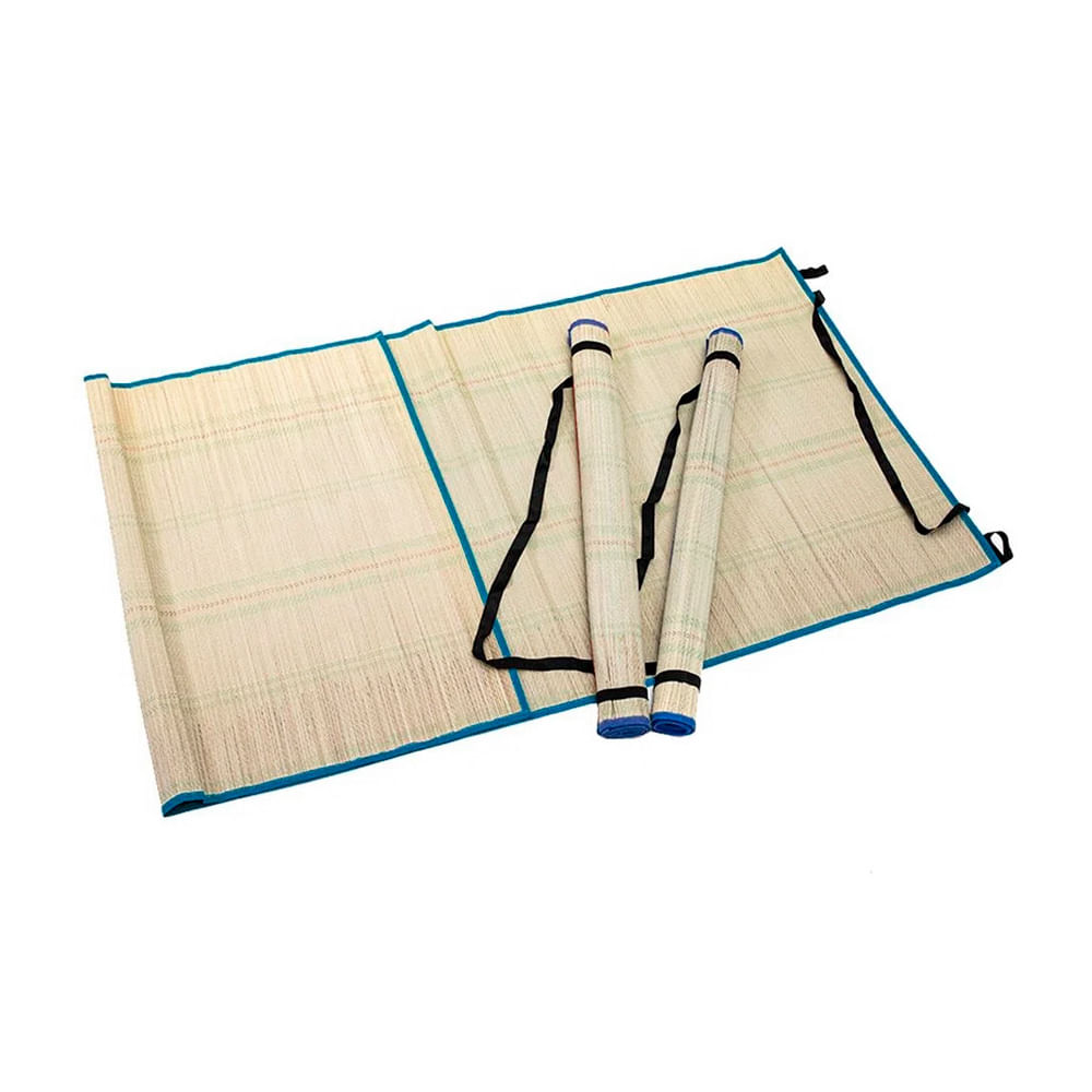 Banquito Plegable de Tela para Playa Camping Azul - Promart