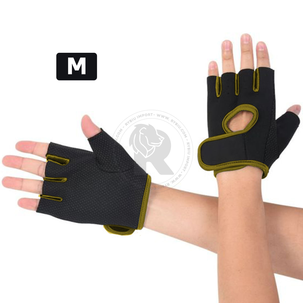 Guantes para Levantamiento Yellow Talla M