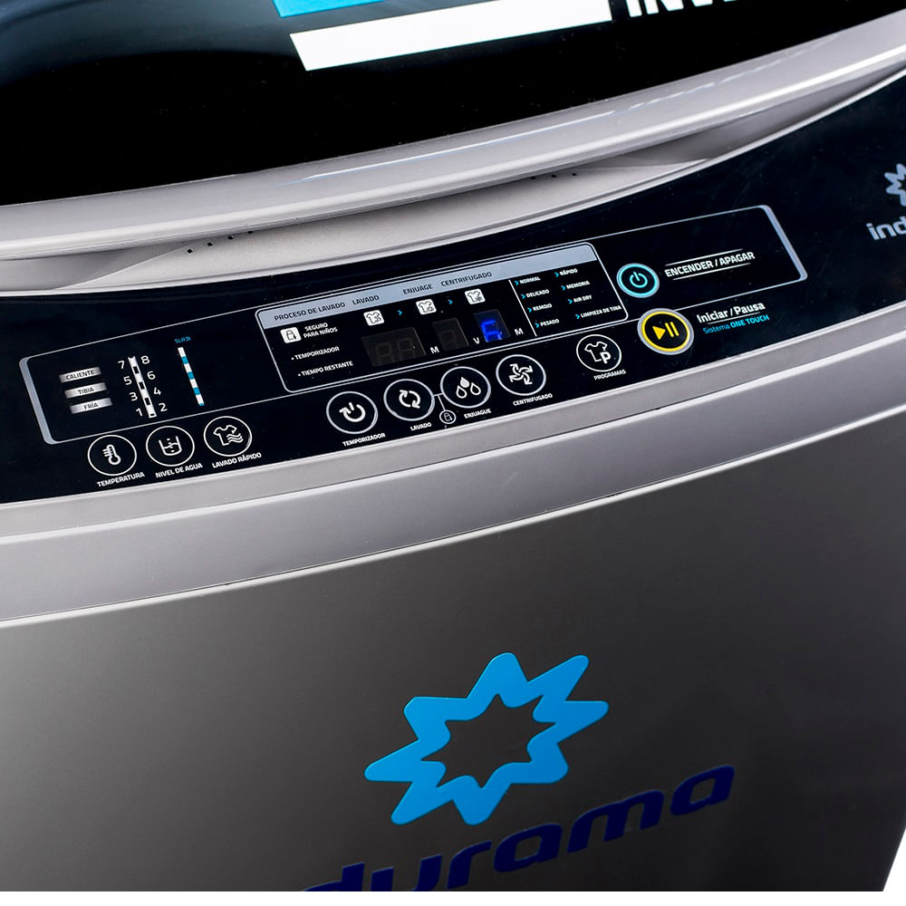 Lavadora Automatica de 19KG Indurama LRI-19CRI Croma