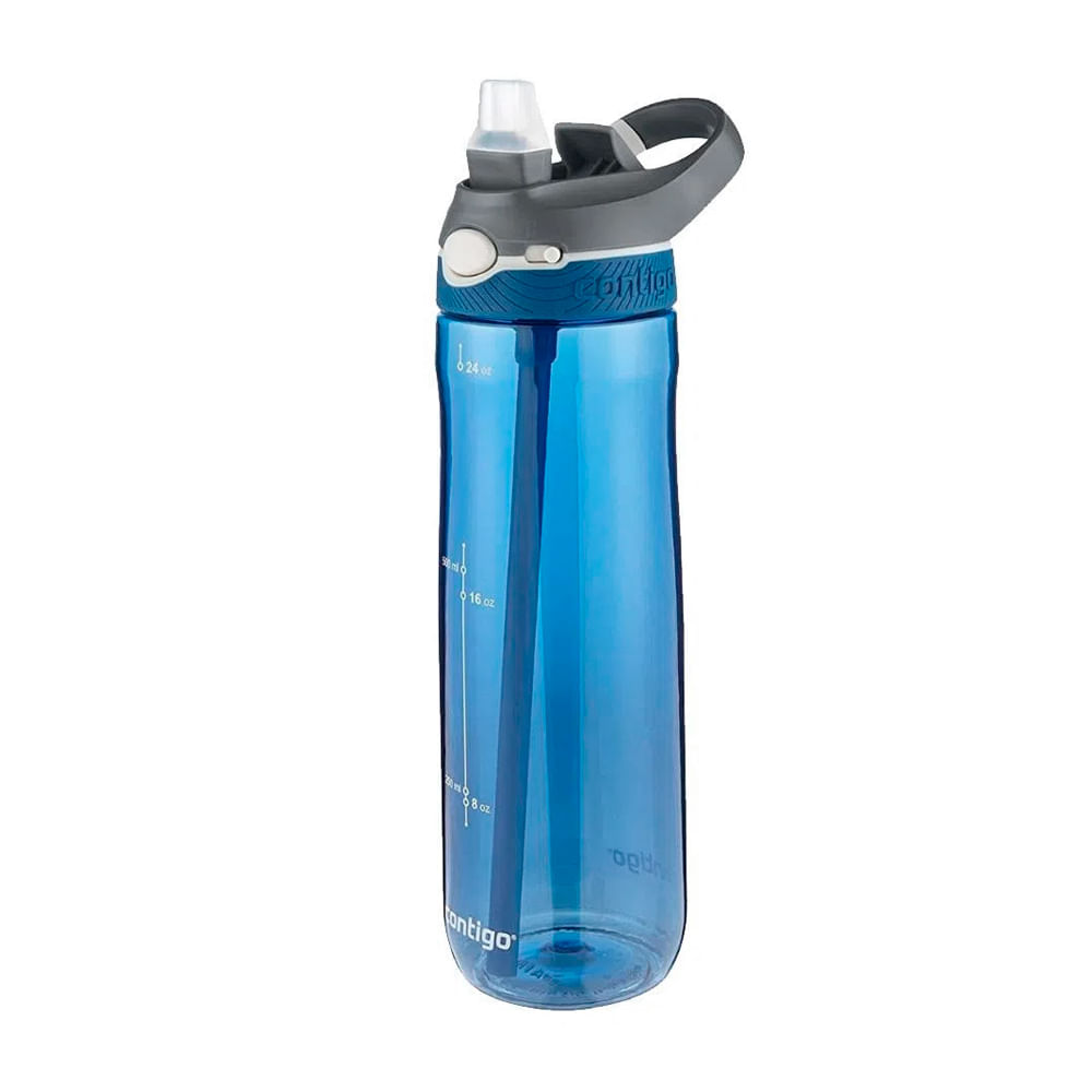 Botella Plegable de Silicona Ununa Azul de 800 ml
