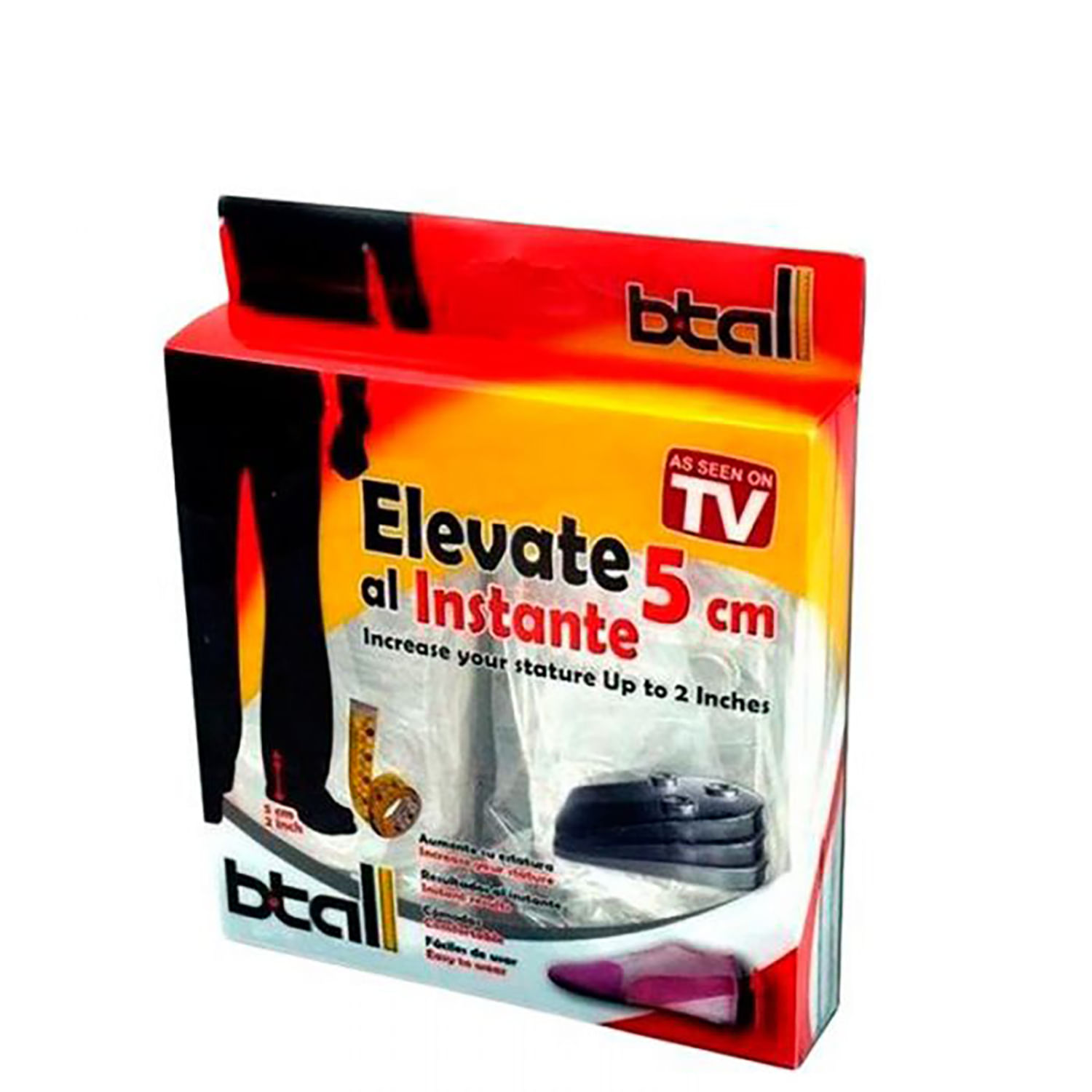 Plantillas Elevadoras 10 Piezas Elevate Shoes 5cm Unisex