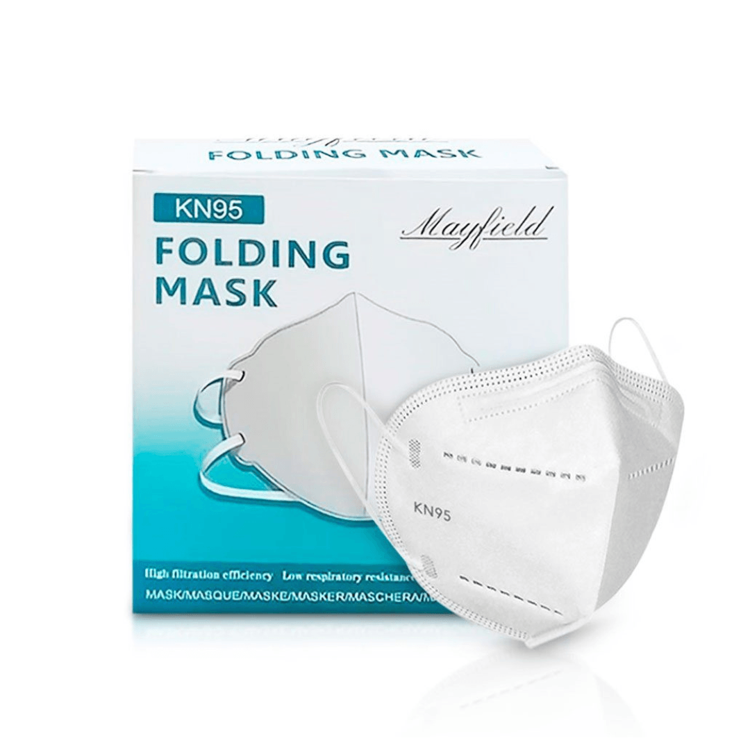 Mascarilla kn95 de 5 Capas Mayfield x 10 Unidades