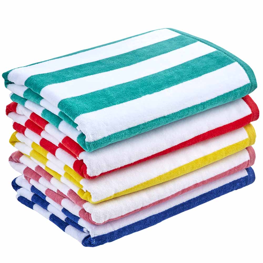 Toalla de Playa VIVA HOME Rayas Promart