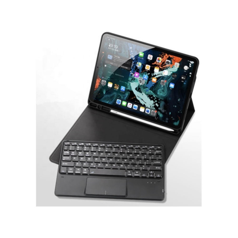 Case con Teclado BLUETOOTH para iPad 10.2 (7ma8va9na) con portapencil -  Promart