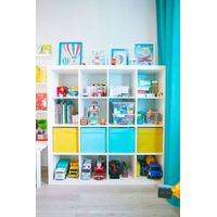 Organizador Juguetero Cubo La Casa del Mueblero Blanco