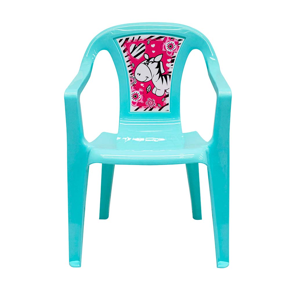 Silla Basa Kids con diseño Celeste